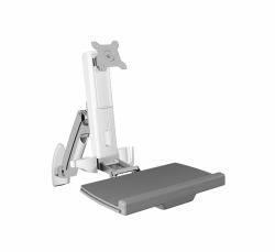 ICY BOX IB-MS600-W 61 cm [24"] Τοίχος Γκρι, Άργυρος, Λευκός [Άσπρος] 