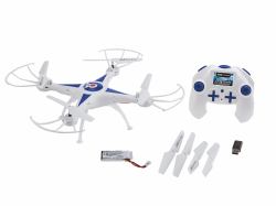 Revell GO! STUNT 4 ρότορες Τετρακόπτερ 380 mAh Μπλε, Λευκός [Άσπρος] 