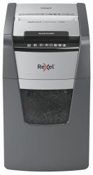 Rexel Optimum AutoFeed+ 150X A καταστροφέας εγγράφων Διασταυρούμενη καταστροφη εγγράφων [cross shredding] 55 dB 22 cm Μαύρος [Μαύρο], Γκρι 