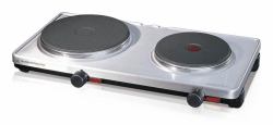 Rommelsbacher AK 3099/E εστία Ανοξείδωτο ατσάλι Πάγκος εργασίας Στεγανή πλάκα 2 zone[s] 