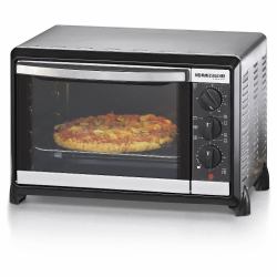Rommelsbacher BG 1055/E φουρνάκι 18 L Μαύρος [Μαύρο], Ανοξείδωτο ατσάλι Γκριλ 