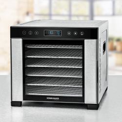 Rommelsbacher DA 950 αποξηραντές τροφίμων Μαύρος [Μαύρο], Ανοξείδωτο ατσάλι 600 W 