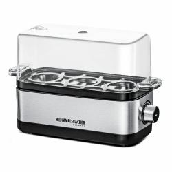 Rommelsbacher ER 300 βραστήρας αυγών 3 αυγό[ά] 300 W Ανοξείδωτο ατσάλι, Διαφανής 