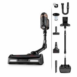 Rowenta X-Force RH99F1 Ηλεκτρική σκούπα στικ 2-σε-1 Μπαταρία Στεγνός HEPA Χωρίς σακούλα 0,9 L Μαύρος [Μαύρο], Γκρι 