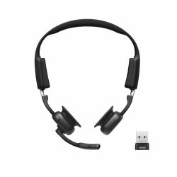 SHOKZ C610-AA-BK ακουστικό κεφαλής & ακουστικό κεφαλής με μικρόφωνο Ακουστικά Ασύρματος Ear-hook Γραφείο/Τηλεφωνικό κέντρο USB Τύπου-A Bluetooth Μαύρος [Μαύρο] 