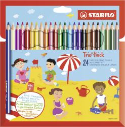 STABILO Trio Thick Πολύ- 24 τεμάχια 