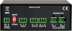 SY Electronics SY-1A-25R ενισχυτής ήχου 2.0 κανάλια Παράσταση/σκηνή Μαύρος [Μαύρο] 