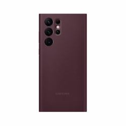 Samsung S908 S22 Ultra Back Cover - Burgundy - Warranty: 1M
