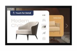 Samsung QM32C-T Επίπεδη οθόνη ψηφιακής σήμανσης 81,3 cm [32"] LCD Wi-Fi 400 cd/m² Full HD Μαύρος [Μαύρο] Οθόνη αφής Tizen 7.0 16/7 