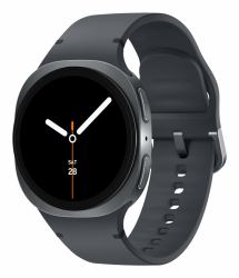 Samsung Galaxy Watch 8 3,3 cm [1.3"] AMOLED 40 mm Ψηφιακός 438 x 438 εικονοστοιχεία Οθόνη αφής 4G Γραφίτης Wi-Fi GPS 