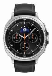 Samsung Galaxy Watch 8 Classic 3,3 cm [1.3"] AMOLED 46 mm Ψηφιακός 438 x 438 εικονοστοιχεία Οθόνη αφής Άργυρος Wi-Fi GPS 