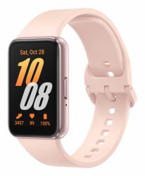 Samsung Galaxy Fit3 4,06 cm [1.6"] AMOLED 40 mm Ψηφιακός 256 x 402 εικονοστοιχεία Οθόνη αφής Ροζ χρυσαφί 