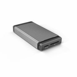 SanDisk SDPR5A8-0000-GBAND συσκευή ανάγνωσης καρτών USB 3.2 Gen 1 [3.1 Gen 1] Type-C Μαύρος [Μαύρο], Άργυρος 