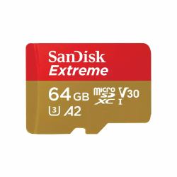 SanDisk Extreme 64 GB MicroSDXC UHS-I Κατηγορία 10 