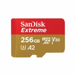 SanDisk Extreme 256 GB MicroSDXC UHS-I Κατηγορία 10 