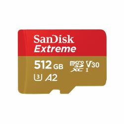 SanDisk Extreme 512 GB MicroSDHC UHS-I Κατηγορία 10 