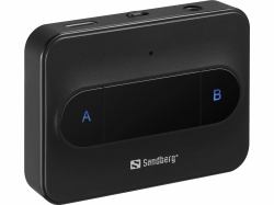 Sandberg 450-13 ασύρματος πομπός ήχου 3.5 mm 10 m Μαύρος [Μαύρο] 