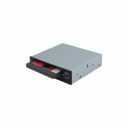 Sedna SE-IHD-302-U drive bay πίνακας 8,89 cm [3.5"] Πάνελ θυρών I/O Μαύρος [Μαύρο], Γκρι 
