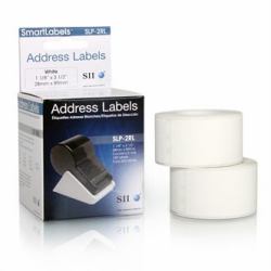 Seiko Instruments SLP-2RL Λευκός [Άσπρος] Αυτοκόλλητη ετικέτα εκτυπωτή 