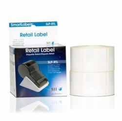 Seiko Instruments SLP-RTL Λευκός [Άσπρος] Αυτοκόλλητη ετικέτα εκτυπωτή 