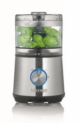 Severin KM 3865 ηλεκτρικός κόφτης τροφίμων 0,5 L 400 W Μαύρος [Μαύρο], Ανοξείδωτο ατσάλι 
