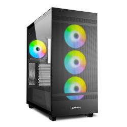 Sharkoon REBEL C50 RGB ATX Full Tower Μαύρος [Μαύρο] 