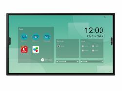 Sharp LM431 Διαδραστική επίπεδη οθόνη 109,2 cm [43"] LED Wi-Fi 500 cd/m² 4K Ultra HD Μαύρος [Μαύρο] Οθόνη αφής Ενσωματωμένος επεξεργαστής Android 14 18/7 