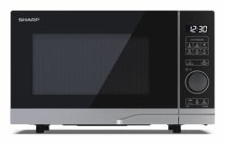 Sharp YCPS204AES φούρνος μικροκυμάτων Μαύρος [Μαύρο], Άργυρος Πάγκος εργασίας 20 L 700 W 