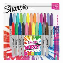 Sharpie Fine μαρκαδόρος 24 τεμάχια Λεπτής γραφής Πολύχρωμο 