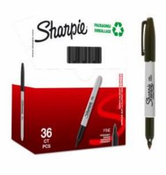 Sharpie 2025040 μαρκαδόρος 36 τεμάχια Μαύρος [Μαύρο] 
