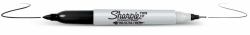 Sharpie Twin Tip ανεξίτηλος μαρκαδόρος Λεπτής γραφής Μαύρος [Μαύρο] 12 τεμάχια 