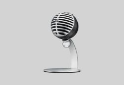 Shure MOTIV MV5 Γκρι Μικρόφωνο παρουσίασης 