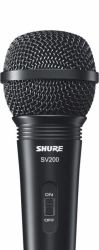 Shure SV200 μικρόφωνο Μαύρος [Μαύρο] Μικρόφωνο καραόκε 