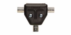 Shure UA221 διαχωριστής καλωδίου ή συμπλέκτης Διαχωριστής/ συνδυαστής καλωδίων Μαύρος [Μαύρο] 