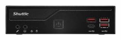 Shuttle DB860 κουτί PC/workstation 1,35L μεγέθους Η/Υ Μαύρος [Μαύρο] Intel B860 LGA 1851 [Socket V1] 