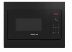 Siemens iQ300 BF523LMB3 φούρνος μικροκυμάτων Μαύρος [Μαύρο], Ανοξείδωτο ατσάλι Ενσωματωμένο 20 L 800 W 