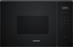 Siemens iQ500 BF525LMB1 φούρνος μικροκυμάτων Μαύρος [Μαύρο] Ενσωματωμένο 20 L 800 W 