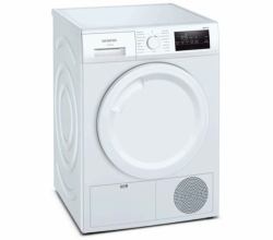 Siemens iQ300 WT43HV03 στεγνωτήριο Ελεύθερο Εμπρόσθια φόρτωση 7 kg Λευκός [Άσπρος] 