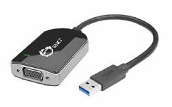 Siig JU-VG0211-S1 κάρτα γραφικών USB Μαύρος [Μαύρο] 
