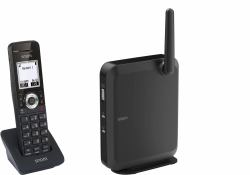 Snom 110 SC DECT Bundle Τηλέφωνο DECT Αναγνωριστικό καλούντος Μαύρος [Μαύρο]  - Έκδοση UK