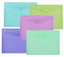 Snopake 15910 ReBorn Recycled A5 Polyfile Pack of 5