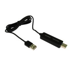 Solution Point USB 2.0/USB 2.0 καλώδιο USB USB A Μαύρος [Μαύρο] 