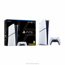 Sony PlayStation 5 Slim Digital 1 TB Wi-Fi Μαύρος [Μαύρο], Λευκός [Άσπρος] 