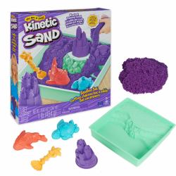 Spin Master Kinetic Sand KNS ACK Sandbox Set V2 Purple FR GML 