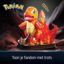 Spin Master 4D Build FDP FAP Pokemon Charmander GML 3D παζλ 241 τεμάχια Κινούμενα σχέδια 