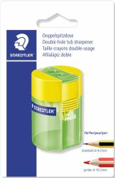 Staedtler 512 Χειροκίνητη ξύστρα μολυβιών Πράσινος [Πράσινο], Κίτρινο 