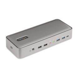 StarTech.com 129UE-USBC-KVM-DOCK εναλλαγέας [switches] KVM Άργυρος 