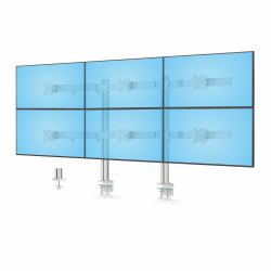 StarTech.com 6-MONITOR-ARM-A βάση & στήριγμα οθόνης 81,3 cm [32"] Γραφείο Λευκός [Άσπρος] 