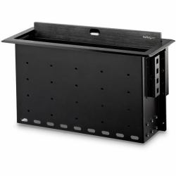 StarTech.com BOX4MODULE οργανωτής καλωδίων Γραφείο Κουτί καλωδίων Μαύρος [Μαύρο] 1 τεμάχια 