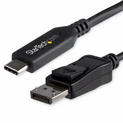 StarTech.com CDP2DP146B προσαρμογέας καλωδίου βίντεο 1,8 m USB Type-C DisplayPort Μαύρος [Μαύρο] 